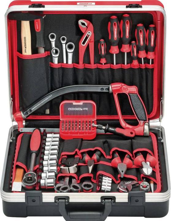 Produktbild Gedore Red red R21650072 Werkzeugsatz BASIS im Werkzeugkoffer 72-teilig (72 x)