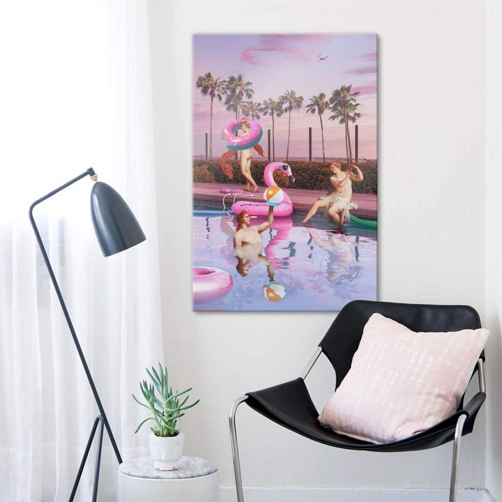 Image du produit Trenddeko Fête de la piscine (100 x 150 cm)