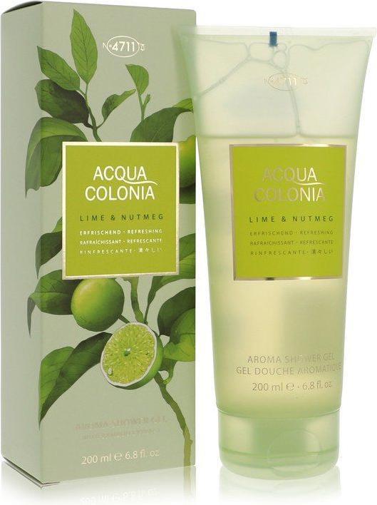 Actual product image Acqua Colonia 4711 Acqua Colonia Lime & Nutmeg by Shower Gel 200 ml (200 ml)