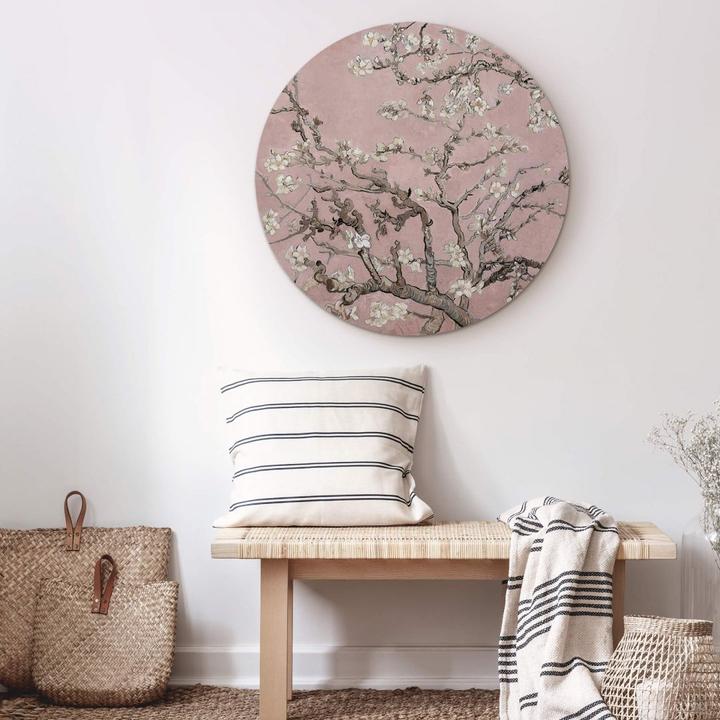 Produktbild Trenddeko van Gogh - Mandelblüte Rosé (Ø 70 cm)