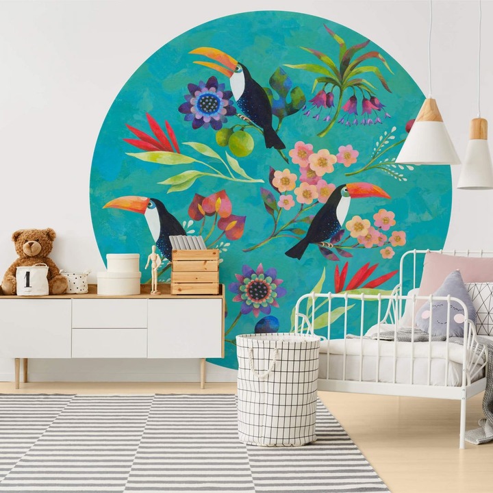 Actual product image Trenddeko Blanz - Toucan (Ø 236 cm)