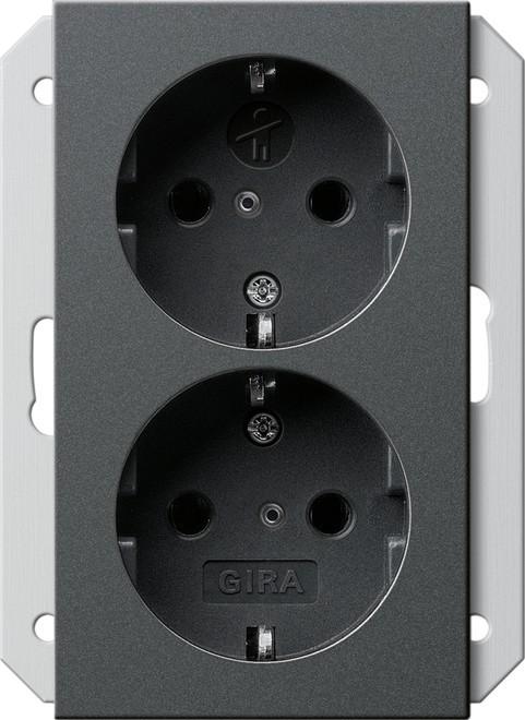 Gira SCHUKO 2f SH f. UP-Dose 1,5f System 55 273528
