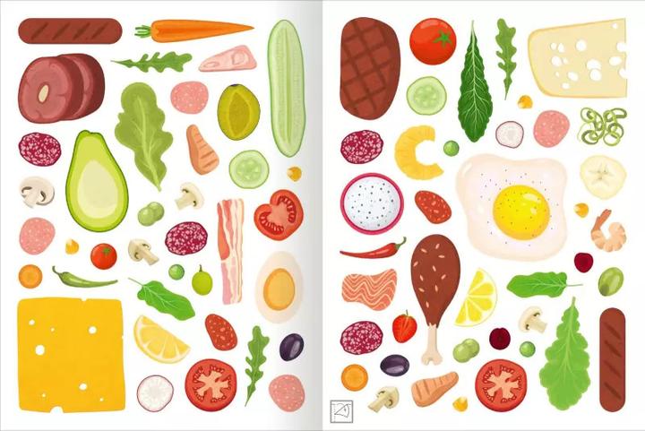 Immagine prodotto Primi adesivi - Cibo preferito