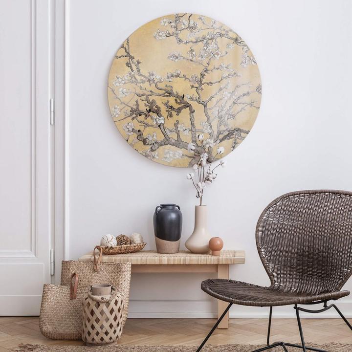 Immagine prodotto Trenddeko van Gogh - Crema di fiori di mandorlo (Ø 70 cm)