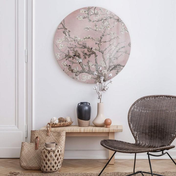 Produktbild Trenddeko van Gogh - Mandelblüte Rosé (Ø 70 cm)