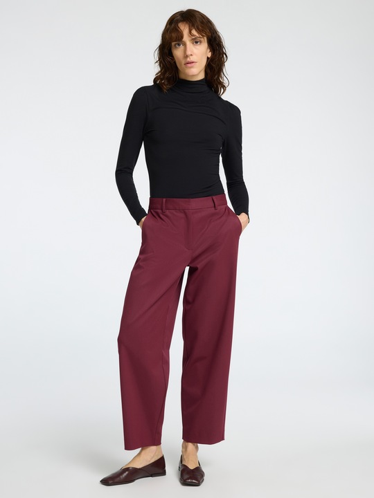 Produktbild Selected Femme Drapiertes Oberteil mit langen Ärmeln (M)