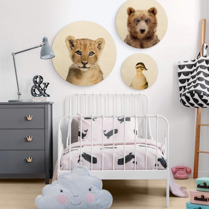 Produktbild Trenddeko Baby Löwe (30 x 30 cm)