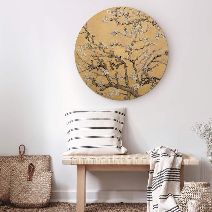 Immagine prodotto Trenddeko van Gogh - Crema di fiori di mandorlo (Ø 45 cm)