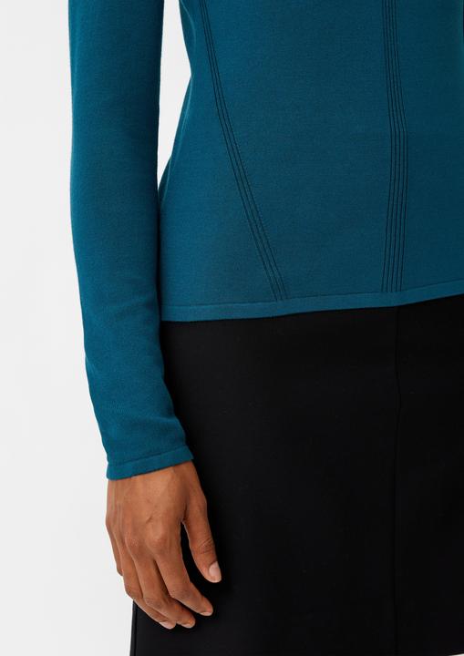 Produktbild Comma Strickpullover Rollkragenpullover aus Viskosemix (44)