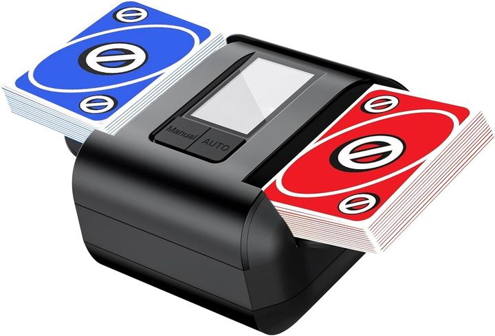 OBLITZON Elektrischer Kartenmischer - USB-C Wiederaufladbar Für Poker & UNO