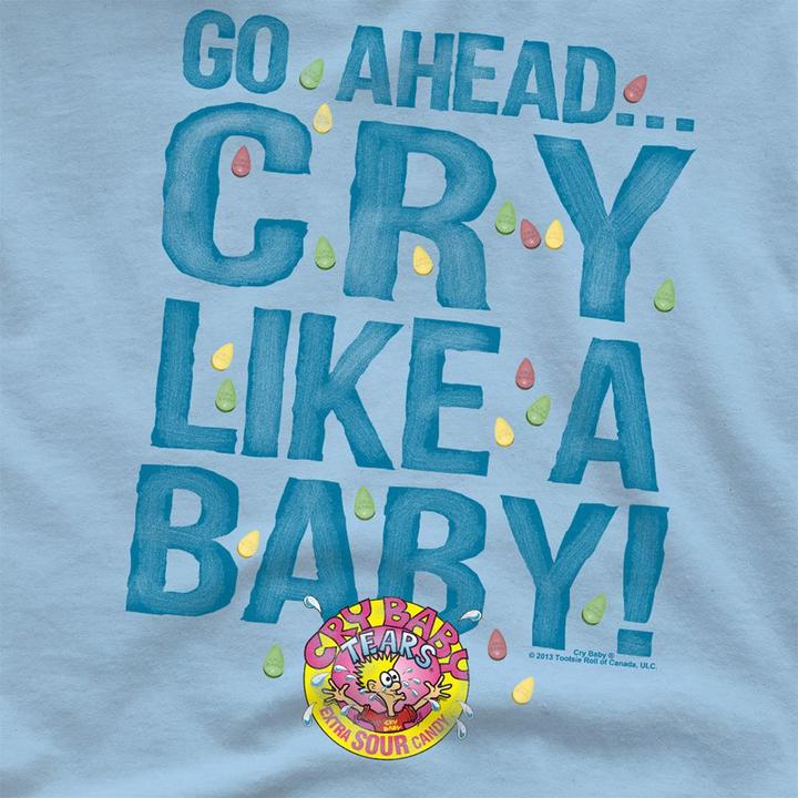 Produktbild Double Bubble Cry Like A Baby TShirt (XL)