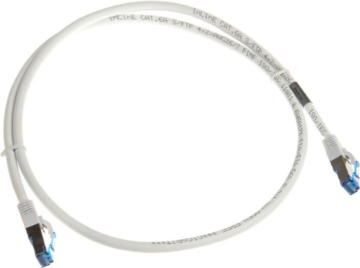 Produktbild InLine Patchkabel Cat.6A, S/FTP (PiMf), 500MHz (S/FTP, CAT6a, 1 m)
