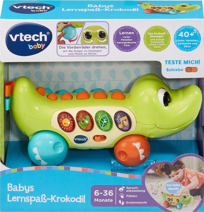Produktbild VTech Babys Lernspass-Krokodil (Deutsch, 0.50 - 3 Jahre)