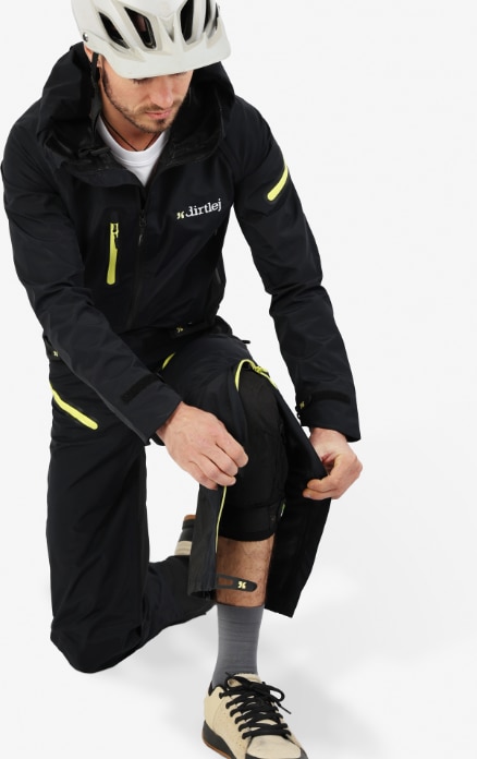 Actual product image dirtlej Dirtsuit Core Edition v.6, graphite/lemon, XXL (XXL)