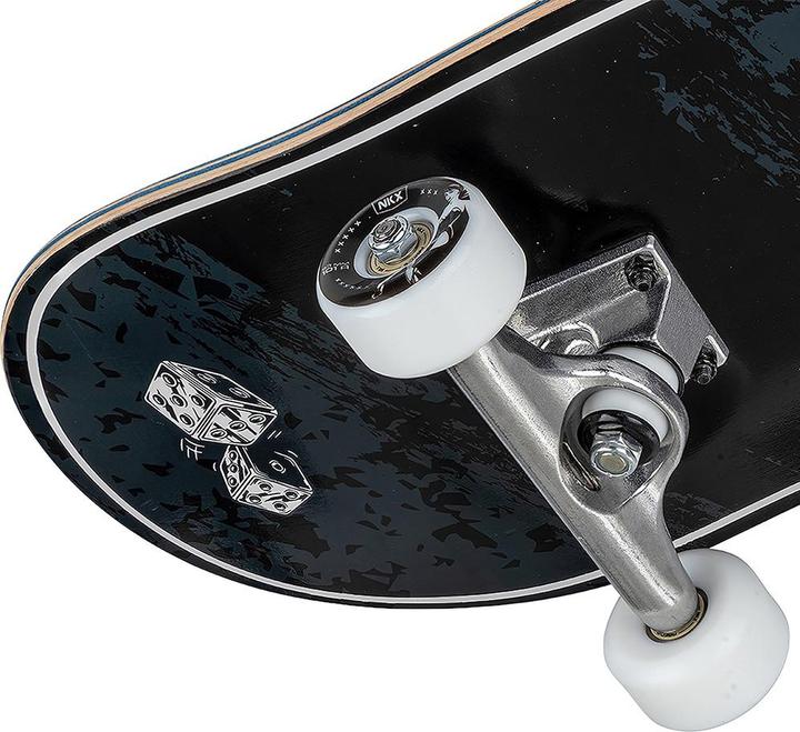 Actual product image NKX Skate Or Die Skateboard Gambler 8" (0401001084367-gambler-8inch) (32")