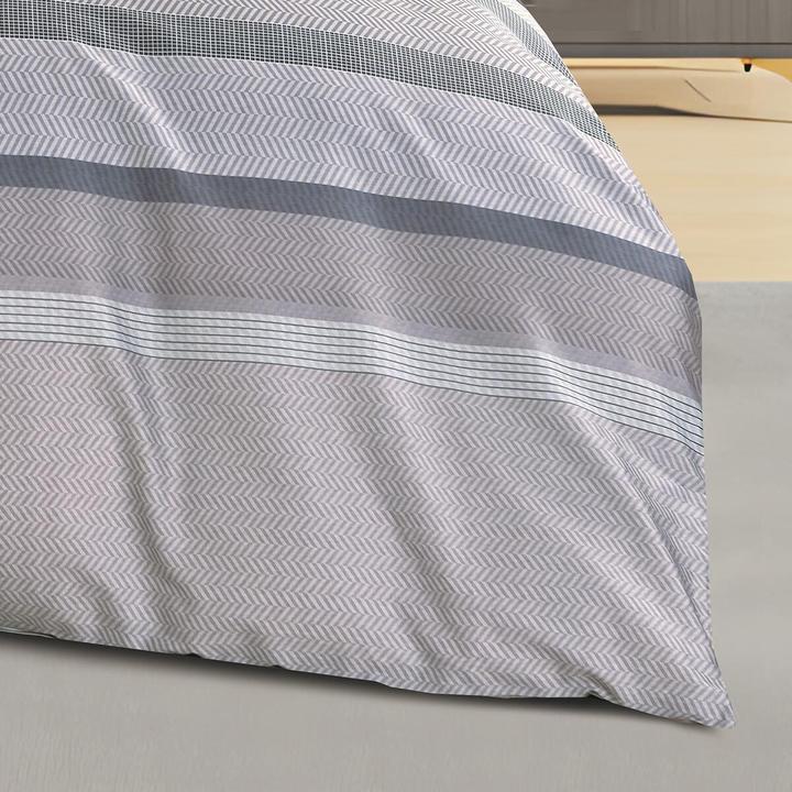 Produktbild Traumschlaf Streifen (Bettwäsche Set, 160x210 cm + 65x100 cm)