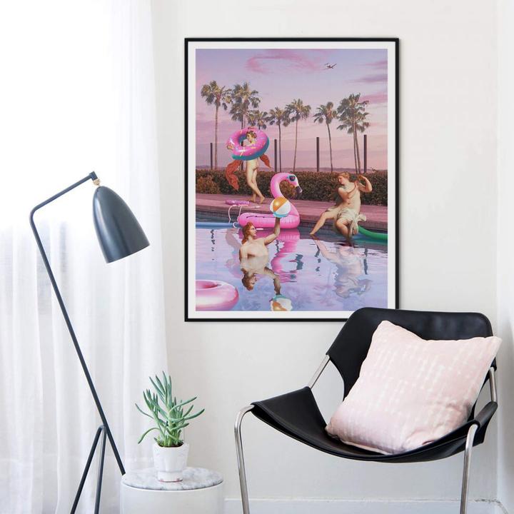 Image du produit Trenddeko Fête de la piscine (24 x 30 cm)