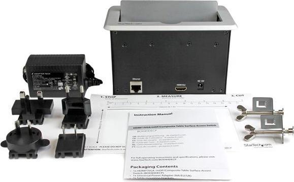 Produktbild StarTech Conference Table Connect Box (Analog -> Digital, Digital -> Digital)