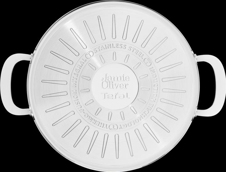 Produktbild Tefal Jamie Oliver Kitchen Essentials Pfanne E3147144 (25 cm, Pfannenset + Topfset, Edelstahl)