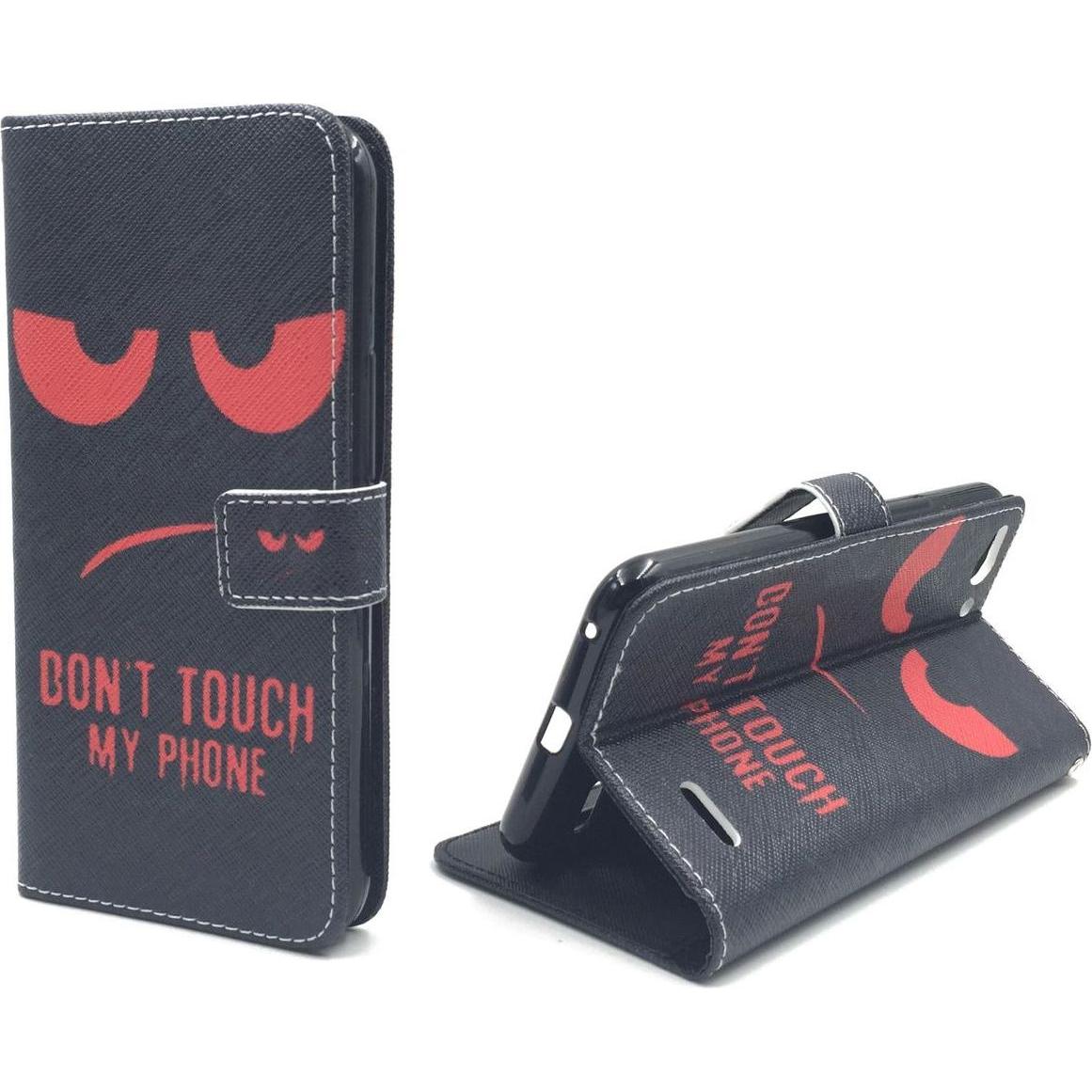 König Design Schutz Handy Hülle für Vodafone Smart Ultra 6 Case Cover Tasche Wallet Etui Neu (Vodafone Smart Ultra 6), S...