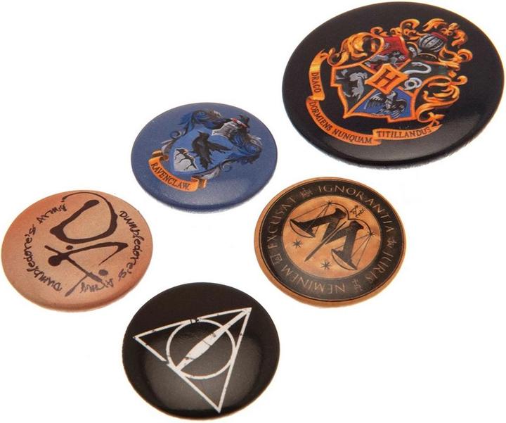 Produktbild Hogwarts AnsteckerSet 5erPack