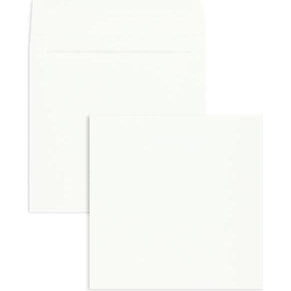 Blanke, Briefumschlag, Briefumschläge 170x170mm 120g/qm haftklebend VE=100 Stück weiss (100 x)