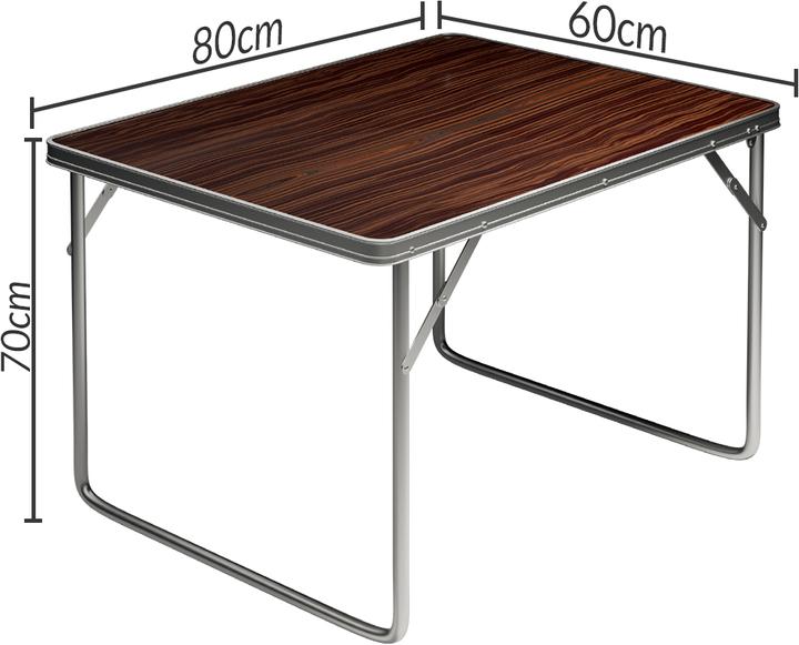 Actual product image Casaria Folding camping table