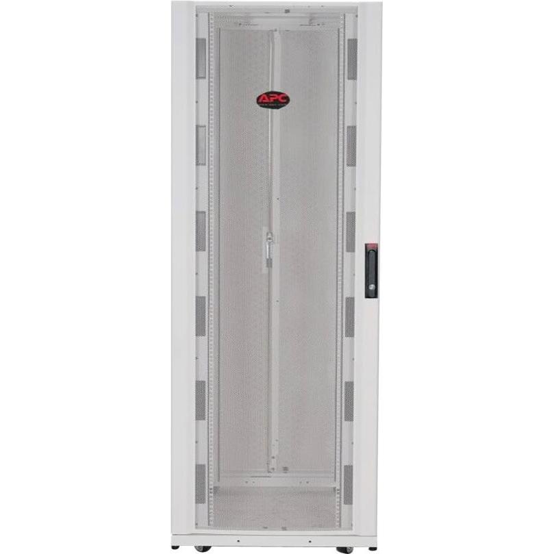 APC NetShelter SX 42U Wide x Deep Enclosure with Sides (42 HE, 19 Zoll Rack), Serverschrank, Schwarz
