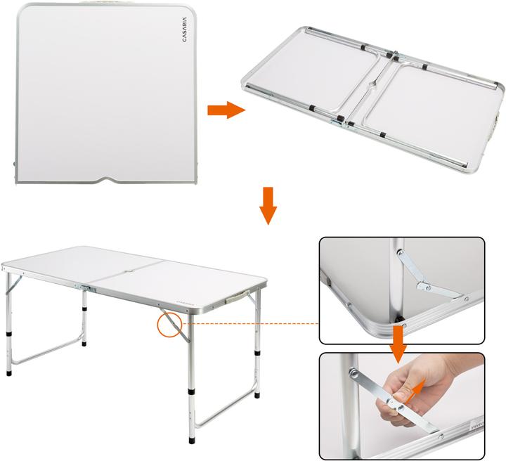 Actual product image Casaria Camping table