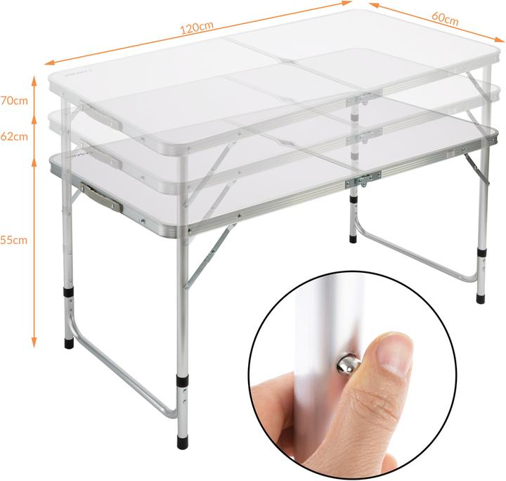 Actual product image Casaria Camping table