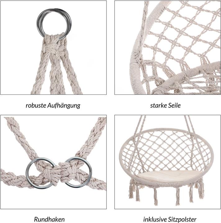 Image du produit Detex Fauteuil suspendu (150 kg)