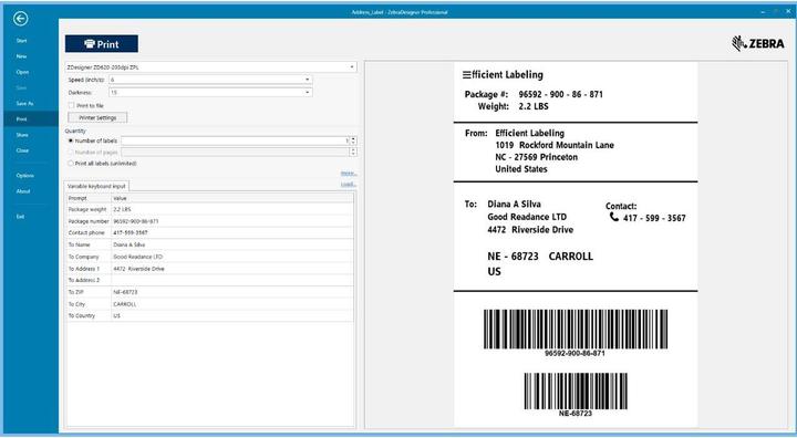 Productafbeelding Zebra Softwareontwerper Professional 3