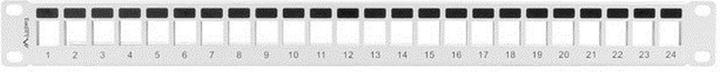 Produktbild Lanberg PPKS-1024-S Keystone Patch Panel 19 Zoll 24 Port 1U weiss