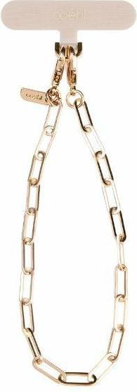 Produktbild Uniq Coehl GoldiLocks Handstrap uniwersalny sznurek do telefonu na rękę złoty/champagne go