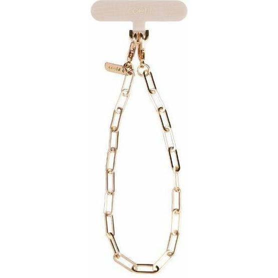 Uniq Coehl GoldiLocks Handstrap è una cinghia di sicurezza per telefoni a forma di rękę złoty/champagne., Cordino per smartphone, Oro