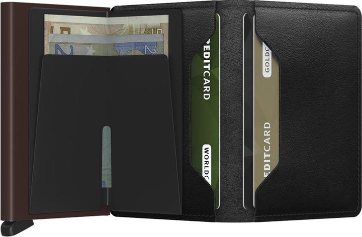 Actual product image Secrid Original Slimwallet -lompakko, musta/ ruskea