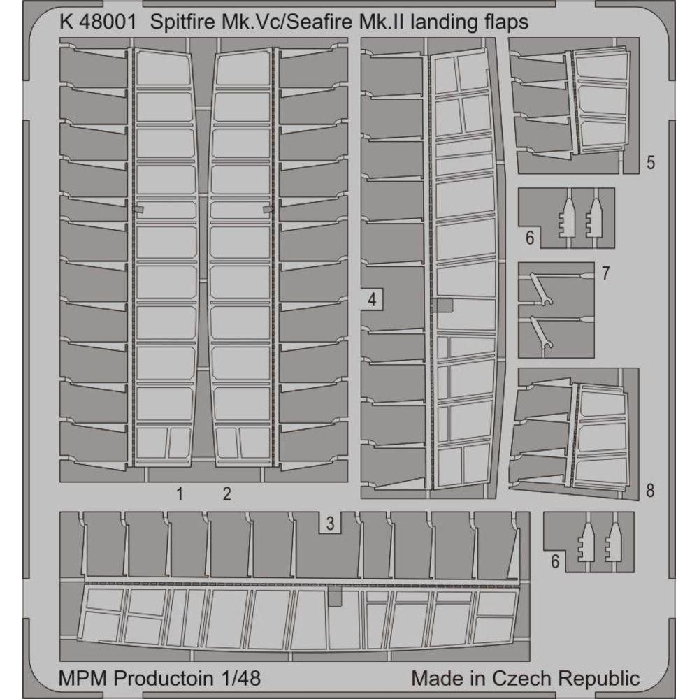 MPM Spitfire Mk.Vc/Seafire Mk.II landingflap