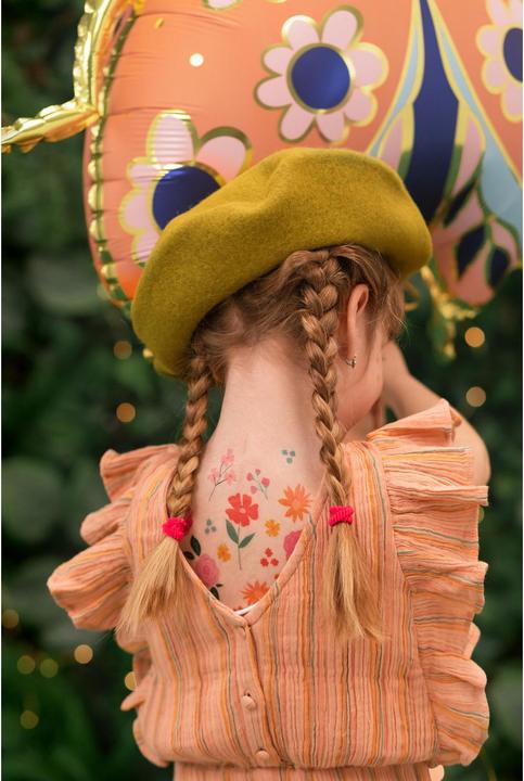 Produktbild Partydeco Tatouages - Fleurs