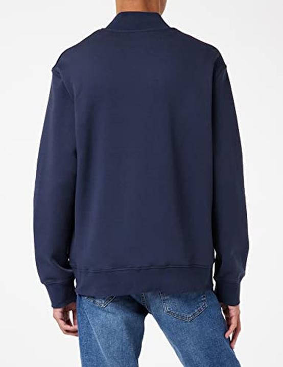 Produktbild Armani Exchange Herrenpullover mit langen Ärmeln, Logo links, Vordertasche und Strickdetails (S)