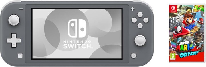 Image du produit Nintendo Switch Lite + Super Mario Odyssey