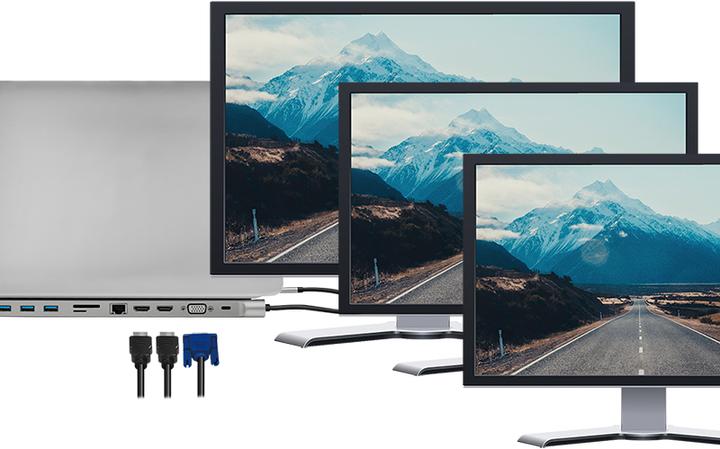 Produktbild LogiLink UA0373 (USB-C, 3 Ports)