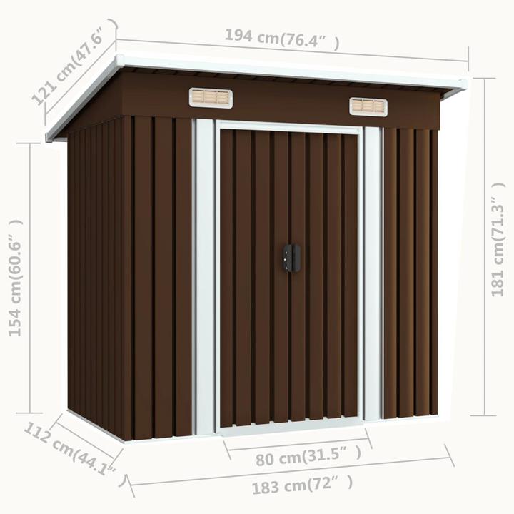 Produktbild vidaXL Gartenlaube