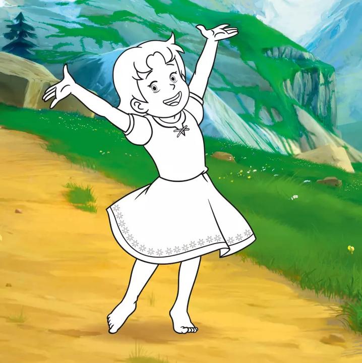 Image du produit Ravensburger Heidi: Mein Malblock (Allemand, Studio 100 Media GmbH, 2021)