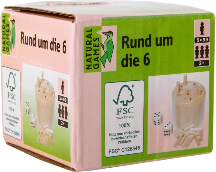 Produktbild Natural games NG Rund um die 6 (Französisch, Deutsch, Englisch, Italienisch)