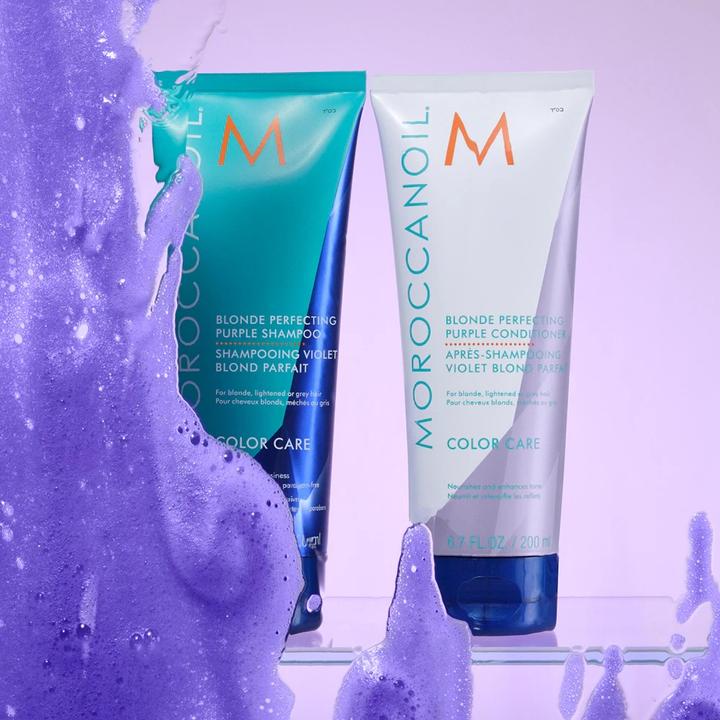 Produktbild Moroccanoil Color Care Blonde Perfecting Purple (200 ml)