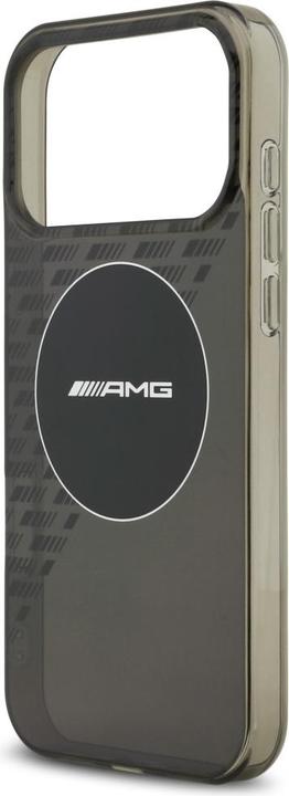 Actual product image Mercedes Case AMG Double Layer Transparent Smocked MagSafe for iPhone 17 Pro Max black (Apple iPhone 17 Pro Max)