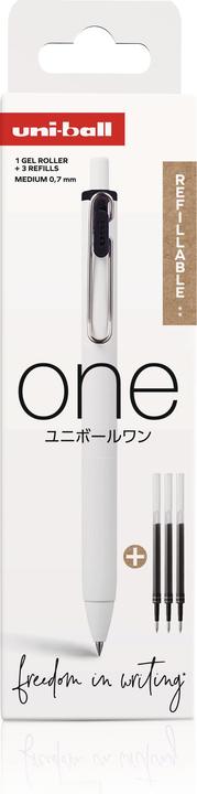 Actual product image Uni-ball Gel roller ONE (Black, 1 x)