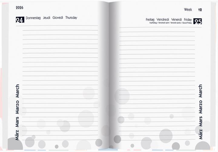 Produktbild Biella Mydiary (12 x 16.5 cm, Multilingual)