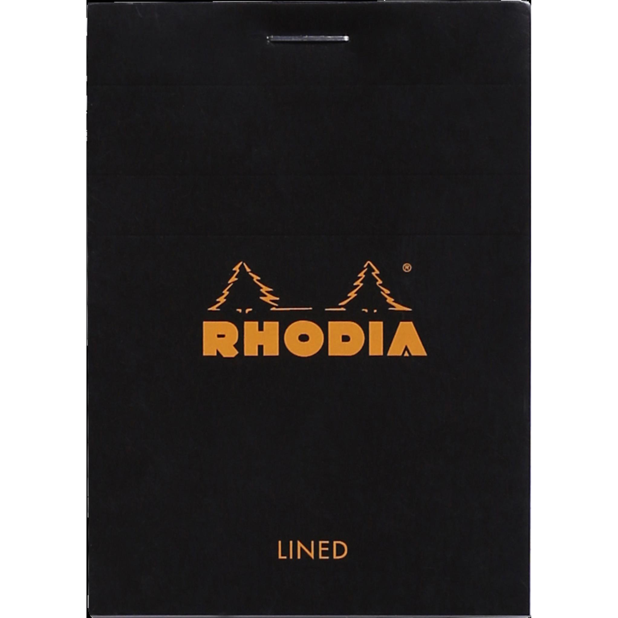 Rhodia, Heft + Block, Blöcke geheftet 80g Basics (A7, Liniert)