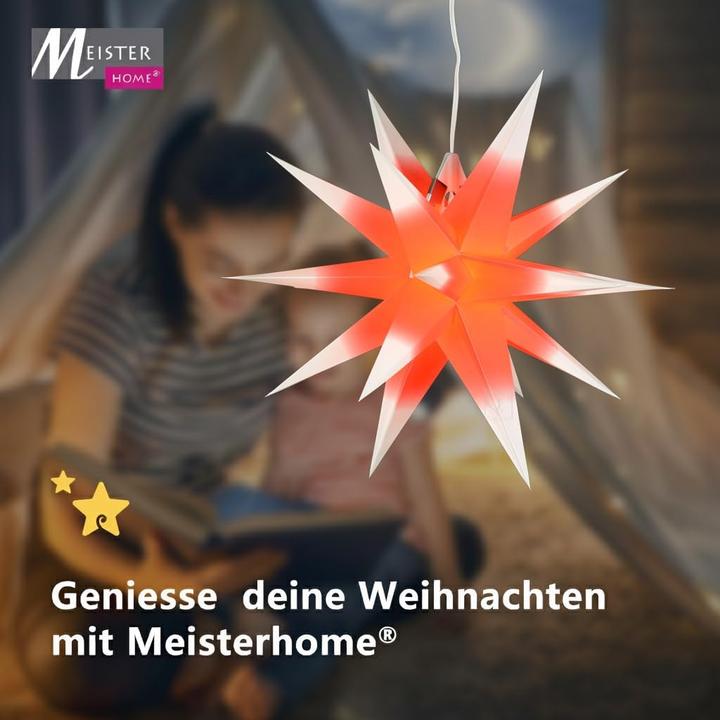 Actual product image Meisterhome LED-Weihnachtsstern